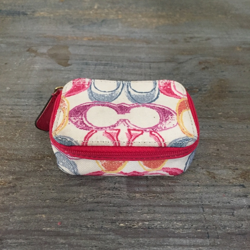Coach Mini Travel Storage Box